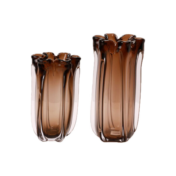 COFFEE MURANO VASE