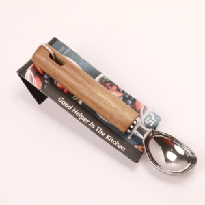 Stainless Steel Bamboo Ice Scream Scoop