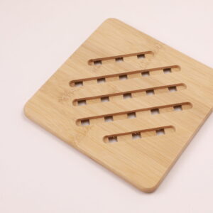 Natural Bamboo Heat Pad Square